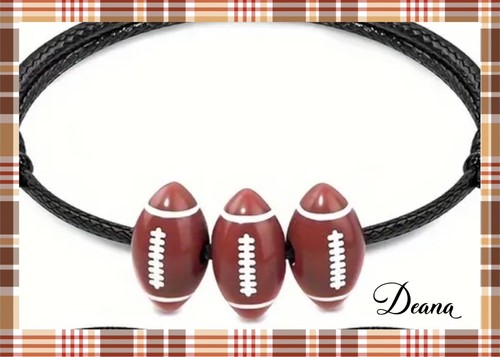 Bracciale charm calcio - bracciale,