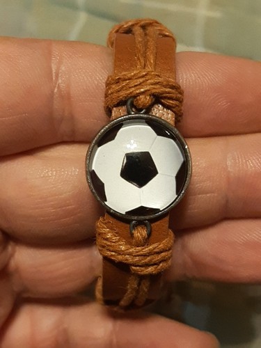Bracciale unisex pelle - bracciale, in