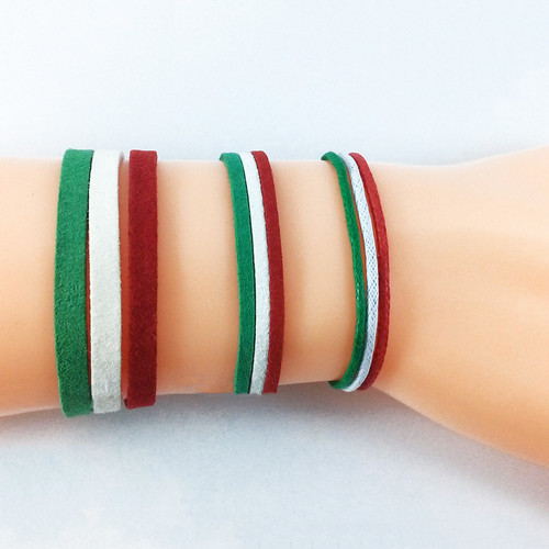 Bracciale italia corda - bracciale,