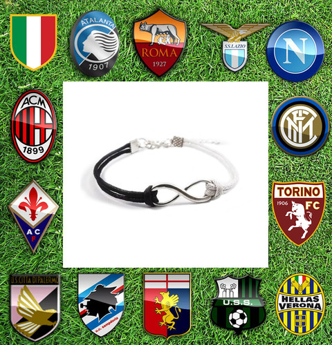 Bracciale infinito squadra - bracciale,