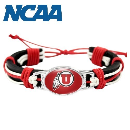 Bracciale charm utah utes ncaa - bracciale,