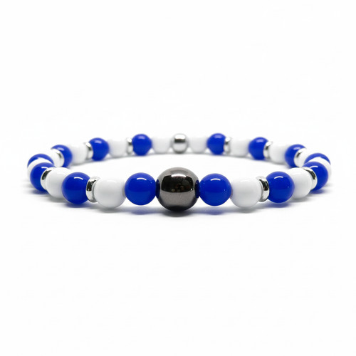 Bracciale como calcio blu - calcio,